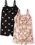 The Children's Place Baby Girls' And Toddler Everyday Summer Rompers by TheChildrensPlace