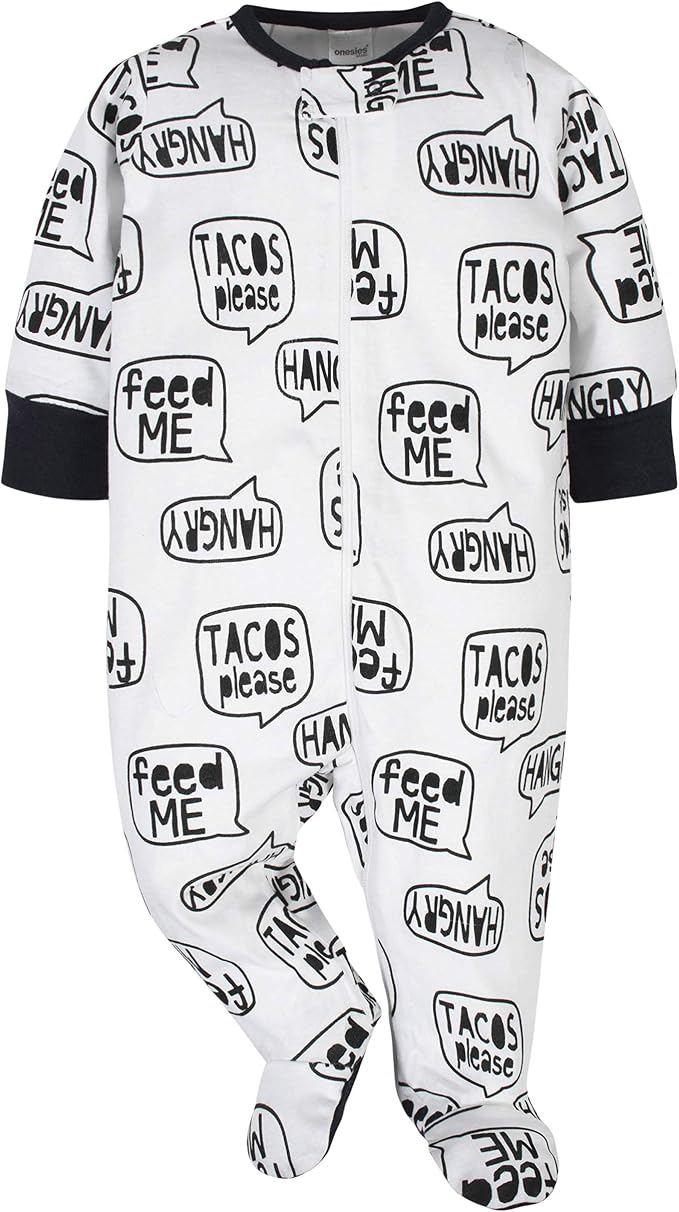Onesies Brand Baby Boys' 4-pack Sleep 'N Play Footies - Image 4