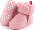 Bufims Baby Fleece Booties Newborn Unisex Booties Non-Slip Newborn Infant First by Bufims