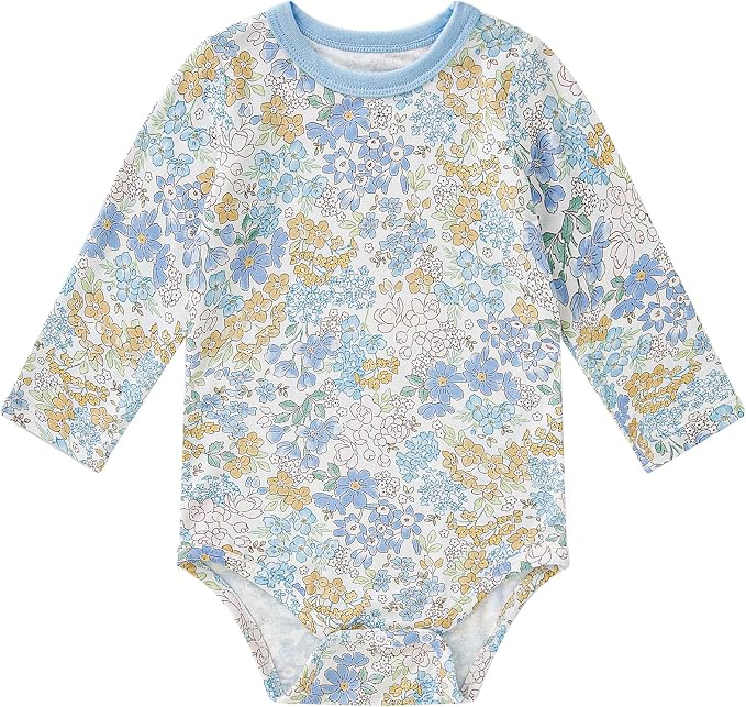pureborn Baby Girls Boys Bodysuit One-Piece Romper 0-24 Months by pureborn