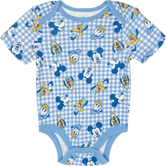 Disney Baby 5-Pack Short Sleeve Bodysuits Newborn to Infant - Image 6