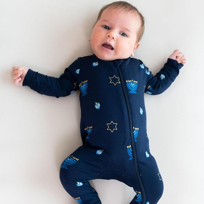 KYTE BABY Infant and Toddler Dual Zipper Footie, Ultra-Soft Rayon Made From - Image 4