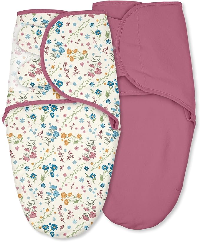 Cotton Swaddles for Newborn, Baby Newborn Swaddle 0-3 Month | 2-Pack Soft by CivaruaKids