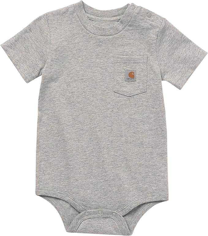 Carhartt Unisex Baby, Short-sleeve Bodysuit Pocket T-shirt | Cotton Jersey | by Carhartt