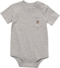 Carhartt Unisex Baby, Short-sleeve Bodysuit Pocket T-shirt | Cotton Jersey | by Carhartt