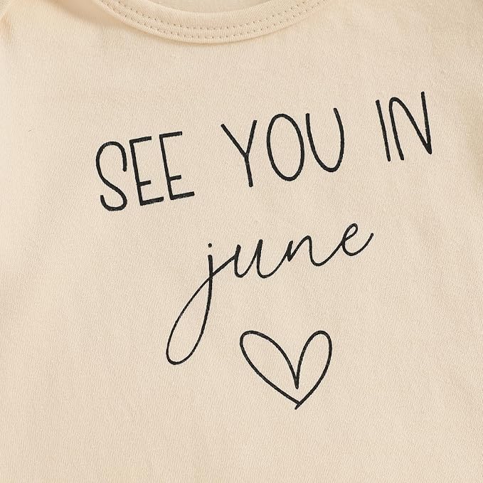 woshilaocai Baby Announcement Bodysuit Pregnancy Reveal - Image 4