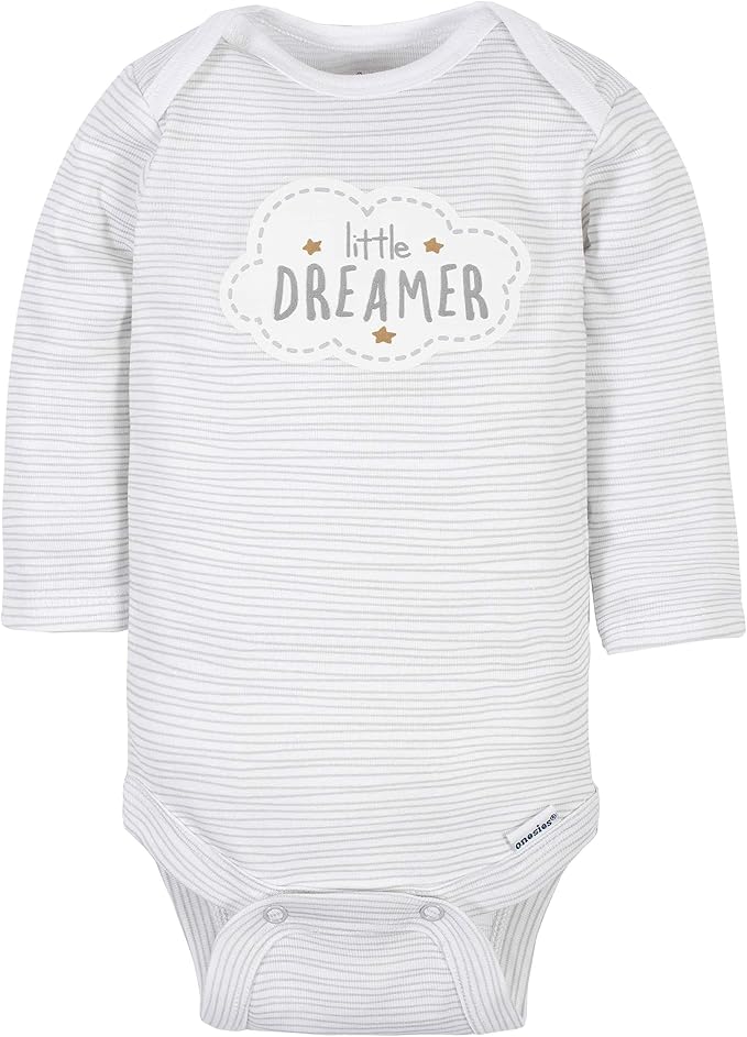 Gerber Baby 6 Pack Long-sleeve Onesies Bodysuit - Image 5