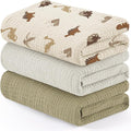 Susurration Muslin Receiving Blanket, 100% Cotton Swaddle Blankets by Susurration