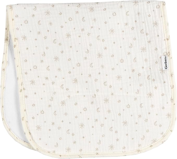 Gerber Baby Unisex Muslin Burp Cloths 60-Pack, Large Size 20" x 10" - Image 8