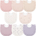 Bearmoss 8 Pack Muslin Baby Bibs by Bearmoss