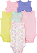 Simple Joys by Carter's Baby Girls 6 Pack Short Sleeve Bodysuit by SimpleJoysbyCarters