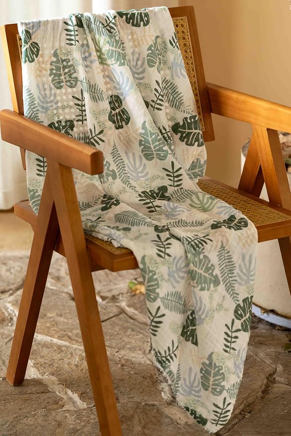 Muslin Swaddle Blankets for Newborn, Cotton Receiving Blanket | 4 Pack 100% - Image 3
