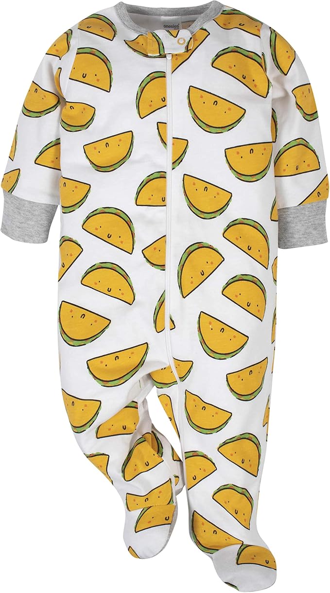 Onesies Brand Baby Boys' 4-pack Sleep 'N Play Footies - Image 2