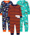 Simple Joys by Carter's Babys' 3 pack Snug Fit Footless Cotton Pajamas by SimpleJoysbyCarters