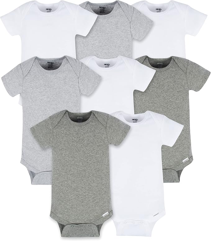 Onesies Brand Baby 8-pack Short Sleeve Mix & Match Bodysuits by OnesiesBrand