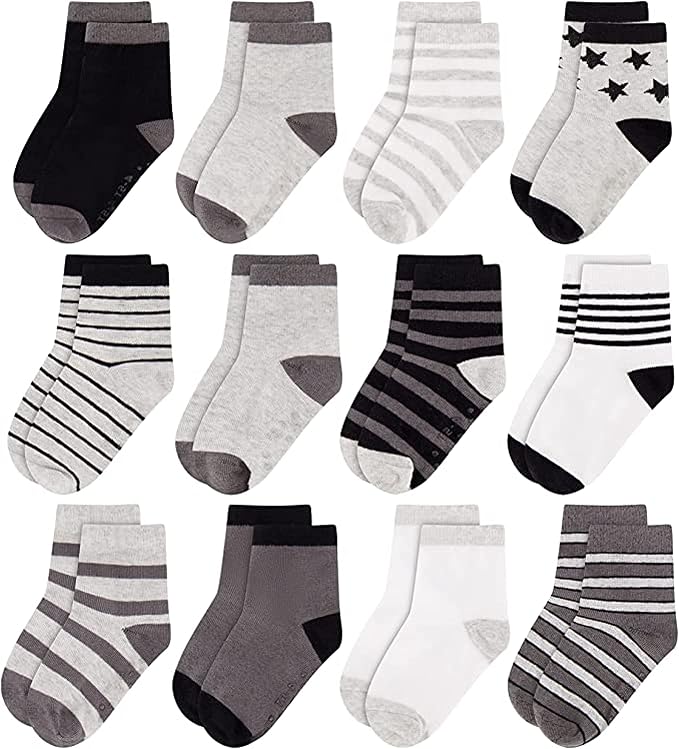 Rising Star Baby Sock, Toddler Sock, Kids Socks Multipacks by RisingStar
