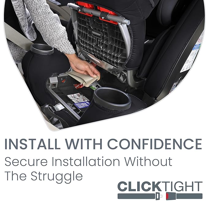 Britax One4Life ClickTight All-in-One Car Seat, Eclipse Black