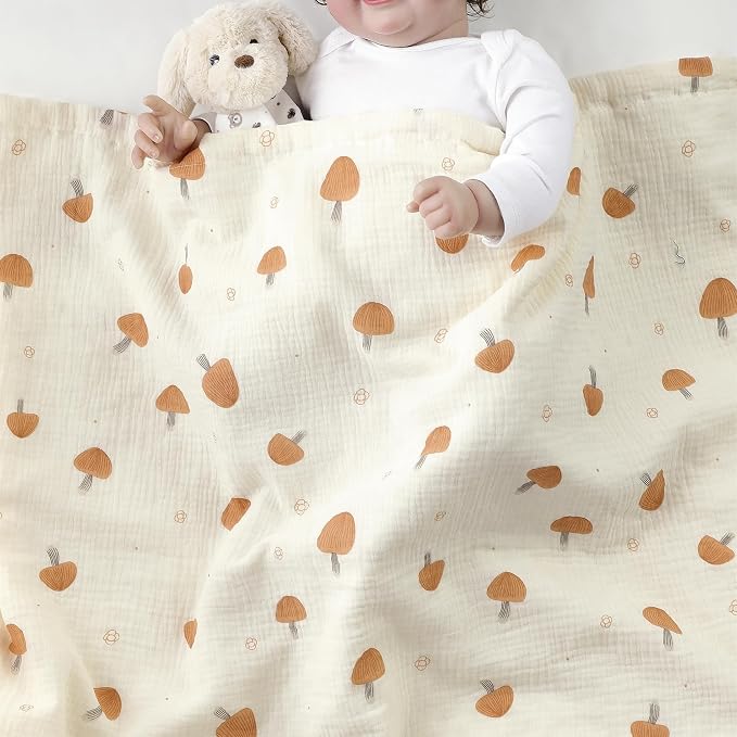 CREVENT 2Pcs 30''X40'' Cute Cozy Fluffy Warm Baby Blankets - Image 5