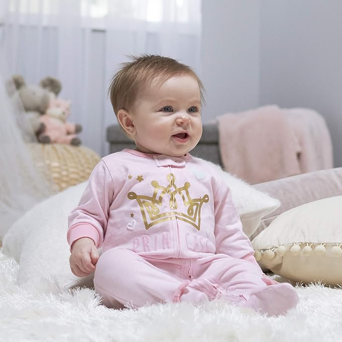 Gerber Baby Girls 2-Pack Sleep ‘N Play - Image 2