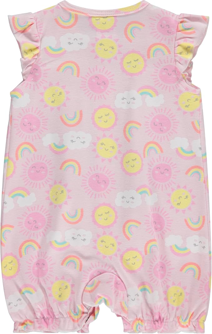 Cudlie 2-Pack Baby Girl Rompers – Soft Cotton, Everyday Comfort - Image 6
