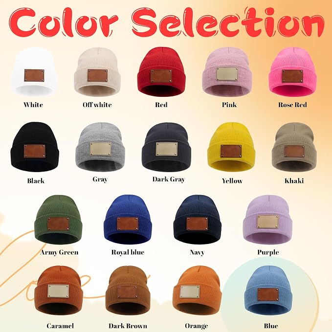 Custom Baby Beanie Hats for Kids, Personalized Toddler Beanies Winter Hat - Image 6