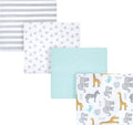 Hudson Baby Unisex Baby Cotton Flannel Receiving Blankets, One Size by HudsonBaby
