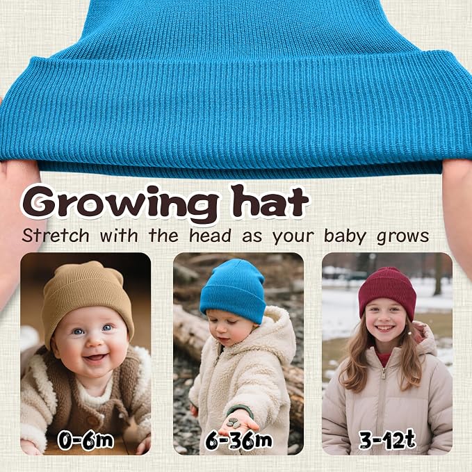ZOORON Toddler Beanie Baby Beanies - Image 3