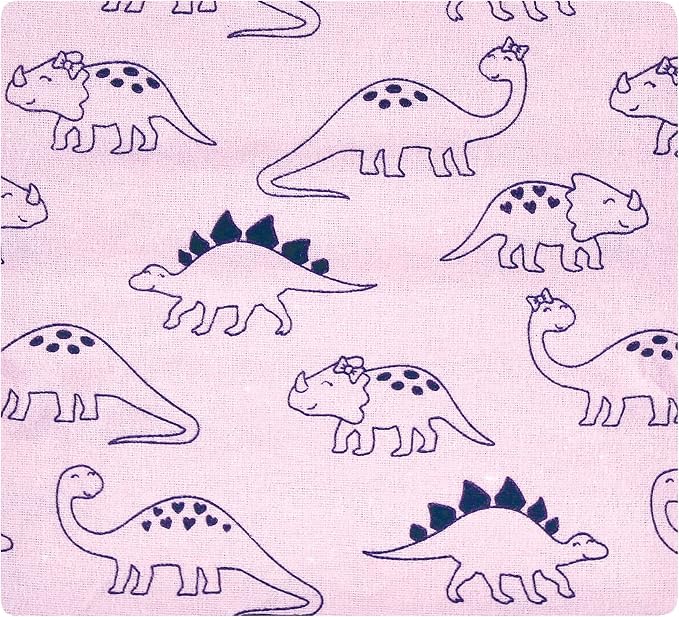Hudson Baby Unisex Baby Cotton Flannel Receiving Blankets Bundle, CuteASaurus - Image 6