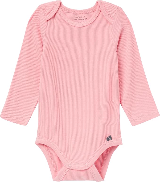 Modern Moments by Gerber Baby Viscose 4-Pack Bodysuit & Pant Set - Image 4