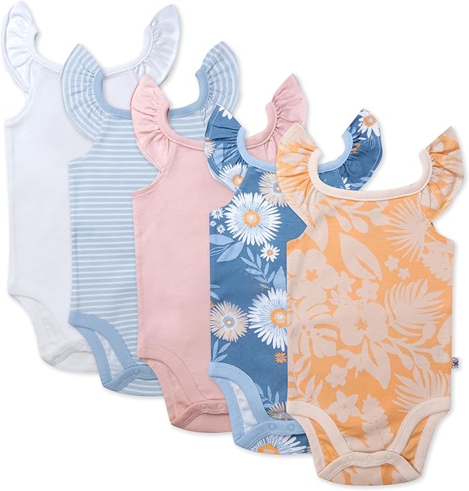 HonestBaby Multipack Sleeveless and Cami Bodysuits One-Piece 100% Organic Cotton by HonestBaby