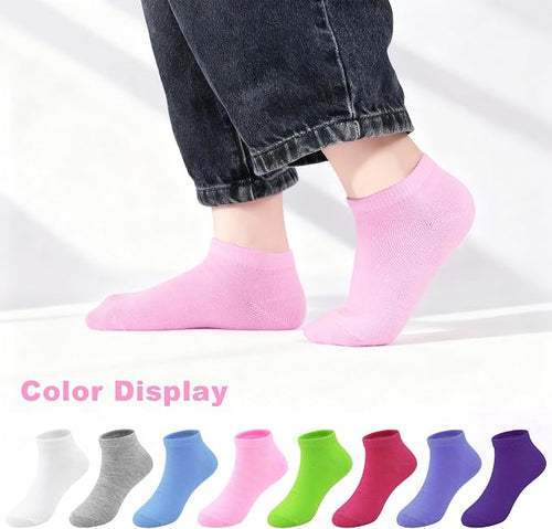 25 Pairs Toddler Girls Ankle Socks Soft Low Cut - Image 2
