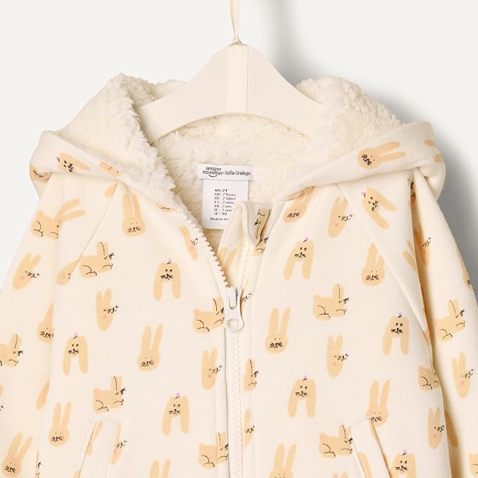Amazon Essentials x Sofia Grainge Unisex Toddlers and Babies' Zip Hoodie - Image 5