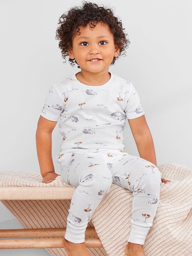 Simple Joys by Carter's Girls 6-piece Snug Fit Cotton Pajama Set - Image 2