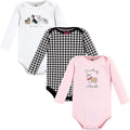Hudson Baby Baby Girls' Cotton Long-sleeve Bodysuits 3-pack by HudsonBaby