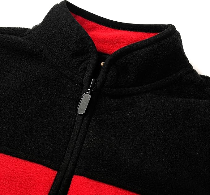 Toddler Boys Girls Fleece Jacket Lightweight Fall Spring 2-12 Years - Image 4