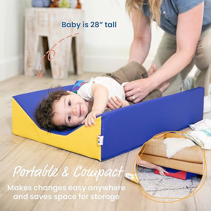 ECR4Kids SoftZone Baby Changing Pad, Baby Essentials, Assorted