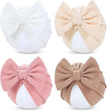 Cinaci 4 Pieces Baby Girls Turban Hats by Cinaci