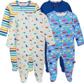 Magnetic Me Cloudstretch 4-Pack Bundle | Magnetic Baby Footie Pajamas by magneticme
