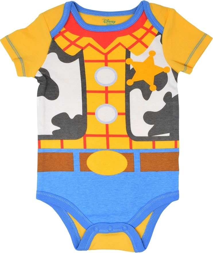 Disney Baby 5-Pack Short Sleeve Bodysuits Newborn to Infant - Image 3