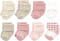 Hudson Baby Baby 8-pack Cotton Rich Newborn and Terry Socks by HudsonBaby