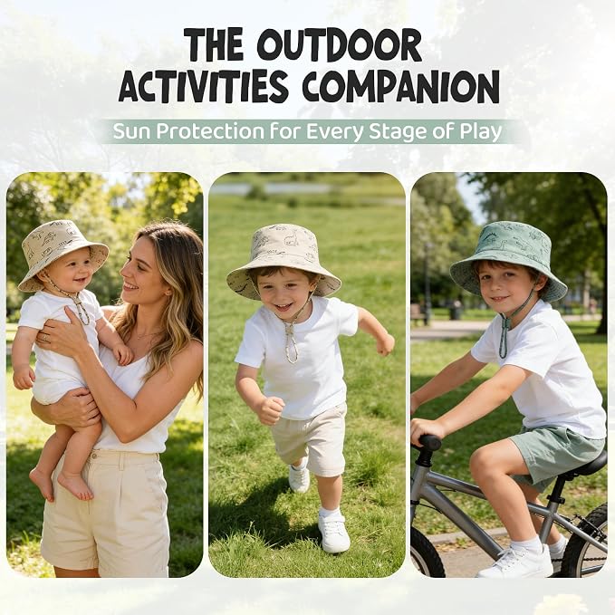 Durio 2-Pack Baby Bucket Hat - Image 2