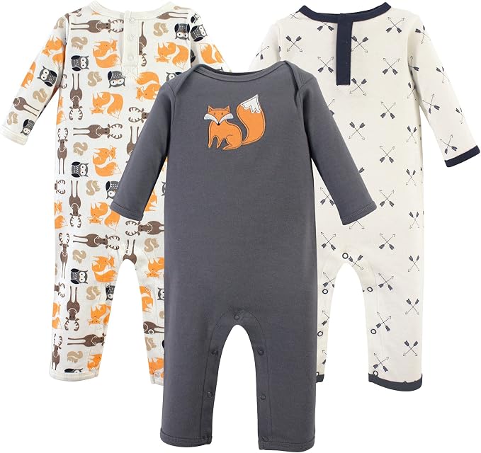 Hudson Baby unisex-child Cotton Coveralls by HudsonBaby