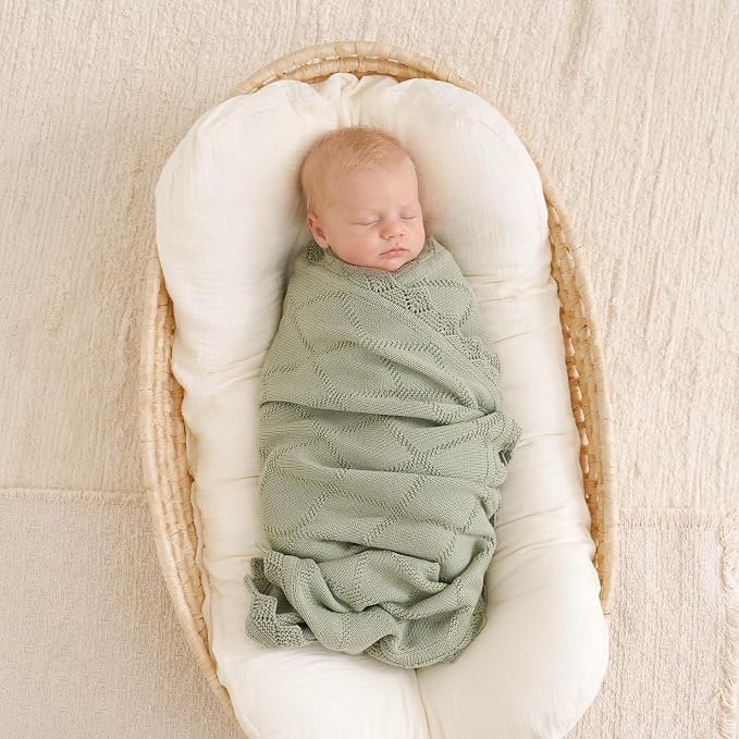 Hadetoto 100% Cotton Baby Blankets - Image 2
