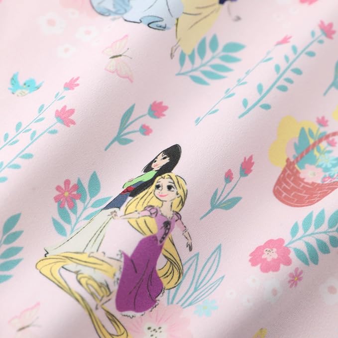 Disney Stitch Princess Minnie Winnie Marvel Baby Girls Ruffle Long Sleeve - Image 6