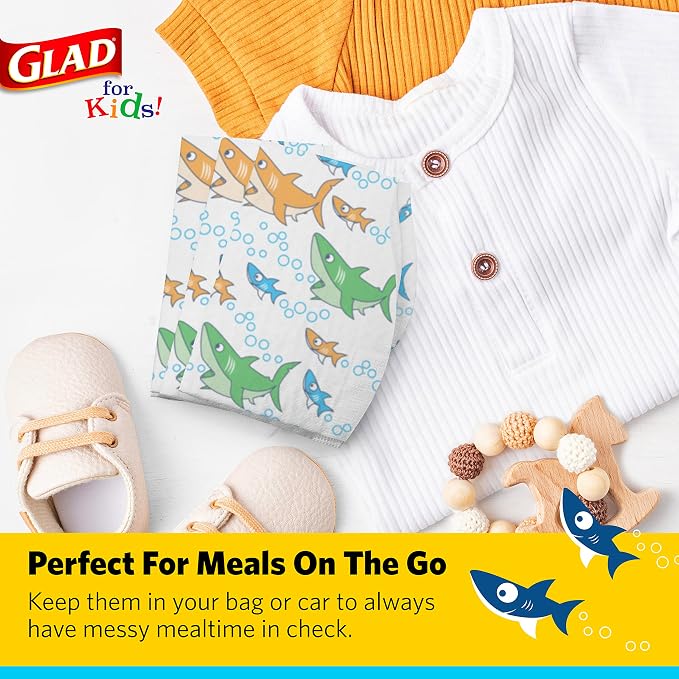 Glad for Kids Disposable Paper Bibs - Image 4