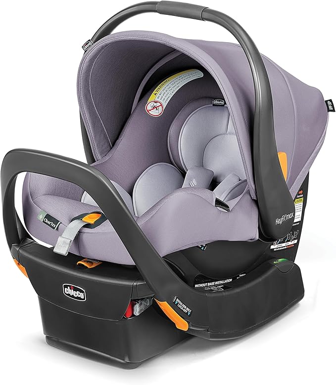 Chicco KeyFit® Max ClearTex® Infant Car Seat and Base, Rear-Facing Seat for Infants