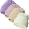 Baby Toddler Infant Winter Soft Knit Beanie Hats Set by SeaZaela