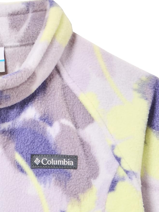 Columbia Youth Girls Benton Springs II Printed Fleece Jacket - Image 2