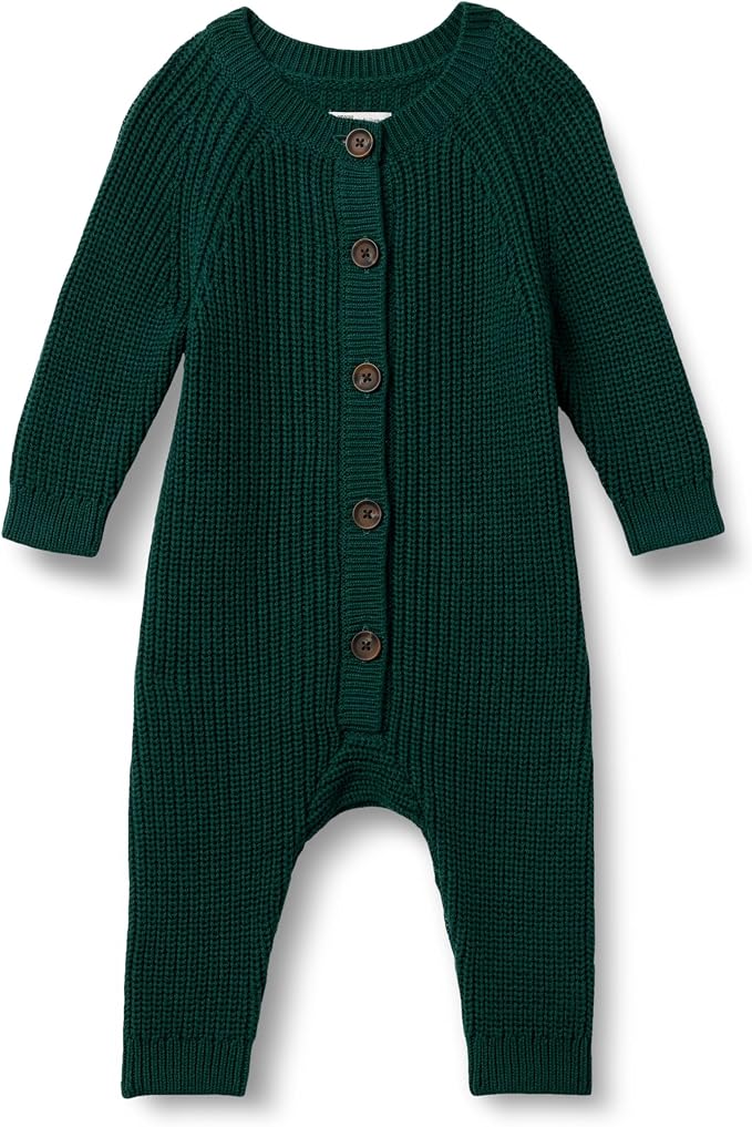 Amazon Essentials x Sofia Grainge Unisex Babies' Cotton Knit Playsuit by AmazonEssentials