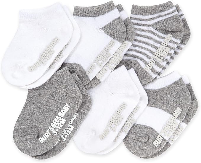 Burt's Bees Baby Organic Ankle & Crew Socks by BurtsBeesBaby